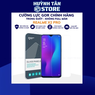 Kính cường lực realme x2 pro trong suốt KHÔNG FULL MÀN chống bám vân tay chính hãng Gor phụ kiện huỳnh tân store