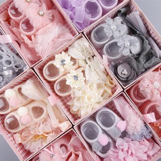 Set băng đô + vớ cho bé sơ sinh