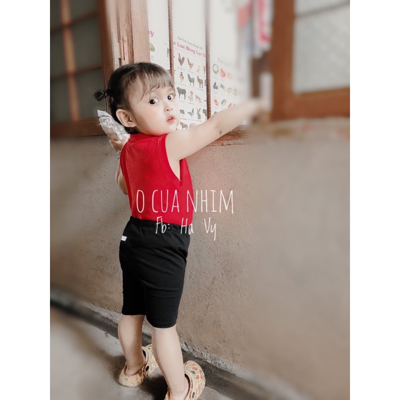 Set áo cộc tay mix quần ngố cute cho bé gái ❤️