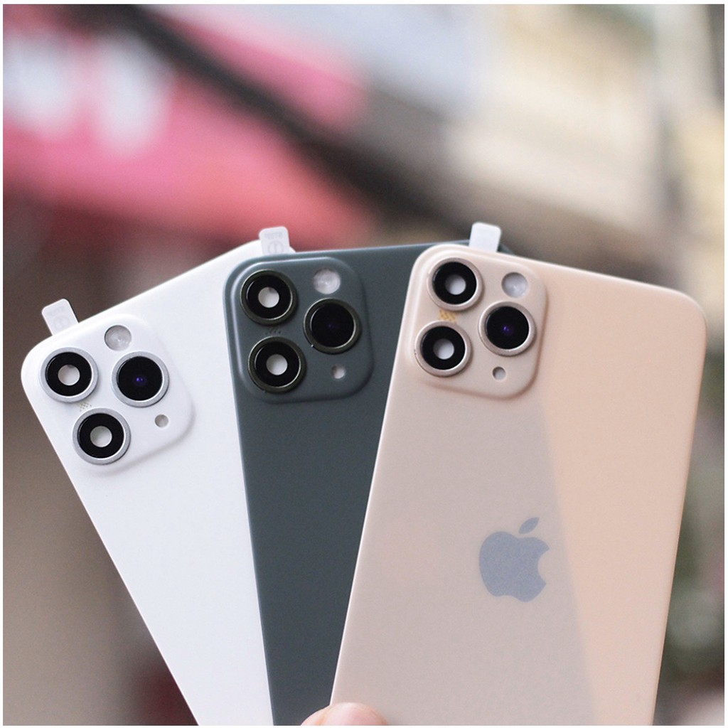 Dán Độ Giả Full nhám mặt sau 3 camera có Flash từ X / Xs / Xs Max lên 11 Pro /11 Pro Max