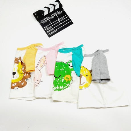 Áo phông hình động vật cho bé từ 8-18kg