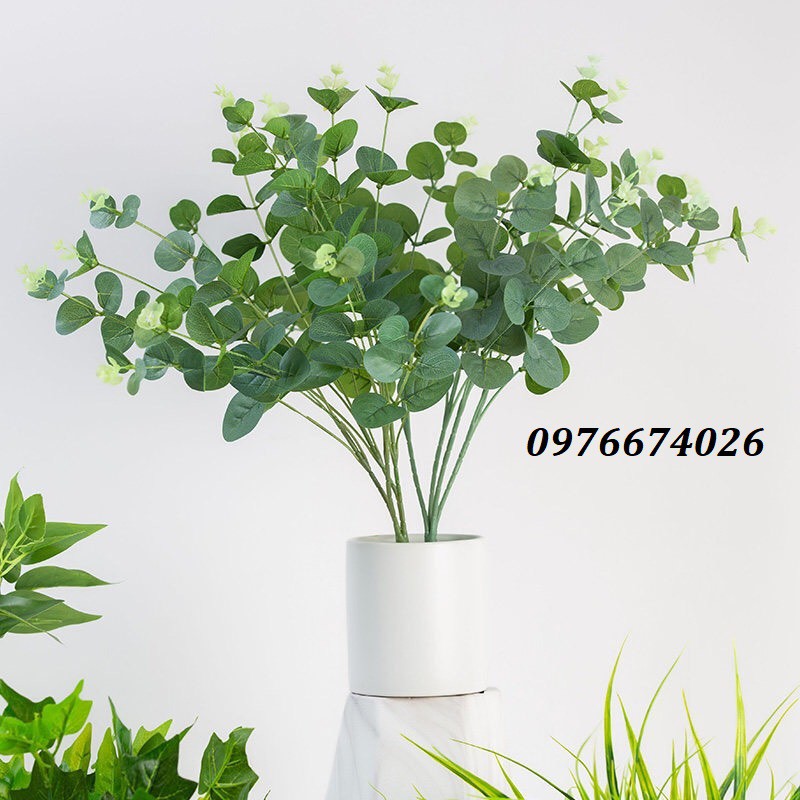 Cành lá táo 16 nhánh hàng loại 1 giống thật, phù hợp trang trí nhà cửa