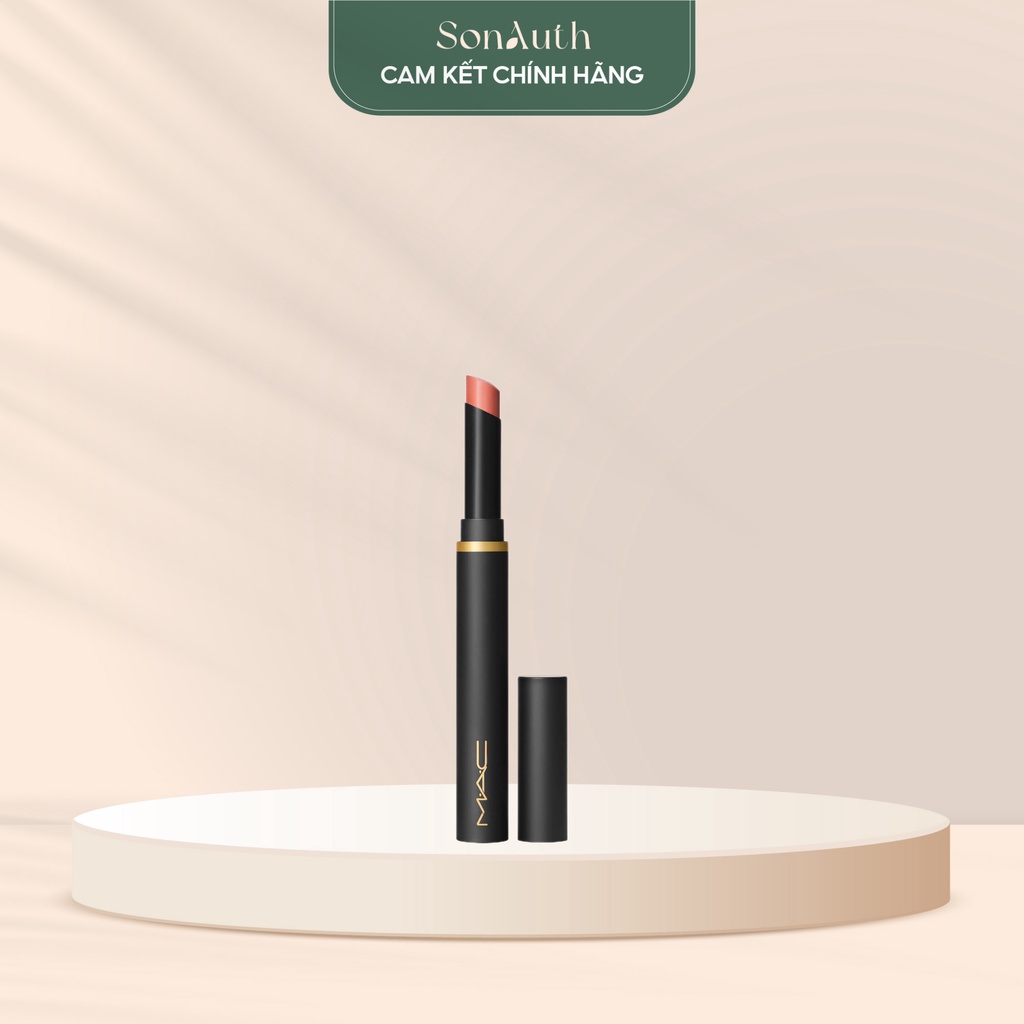 Son thỏi MAC Powder Kiss Velvet Blur Slim Stick Lipstick 2g