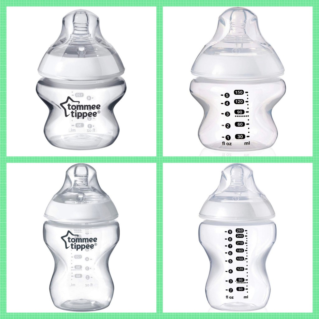 Bình sữa Tommee Tippee dung tích 150ml và 260ml