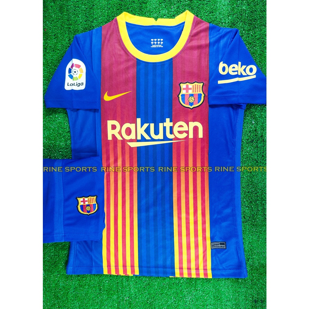 Bộ áo bóng đá Barca sân nhà ( barcelona ) Super hàng thailand kỉ niệm 2011 Giống thi đấu