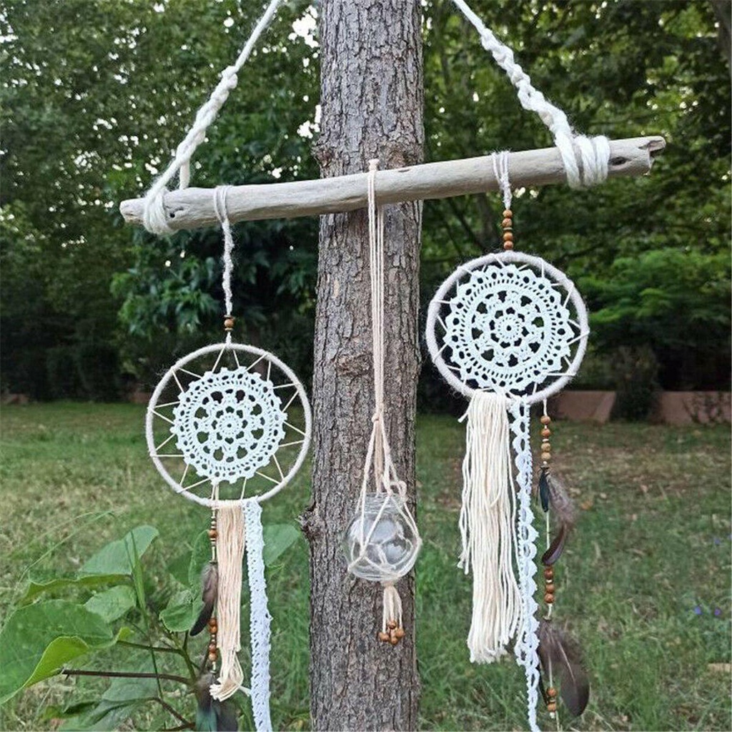 Set 10 Vòng Tre Tròn Dùng Làm Trang Sức DIY