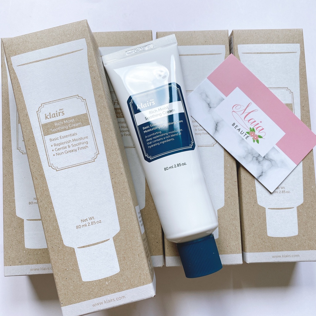 Kem Dưỡng Ẩm Và Làm Mịn Da Dear Klairs Rich Moist Soothing Cream