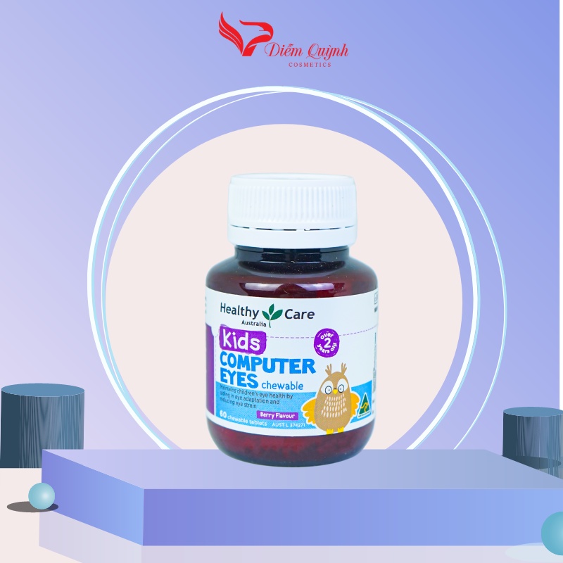 Kẹo bổ mắt cho bé Healthy Care Kids Computer Eyes 60 viên