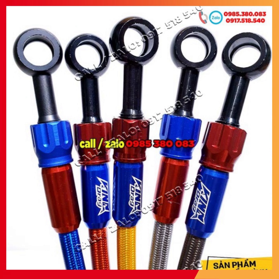 Dây dầu King Drag Thailand đầu nhôm CNC xoay 360