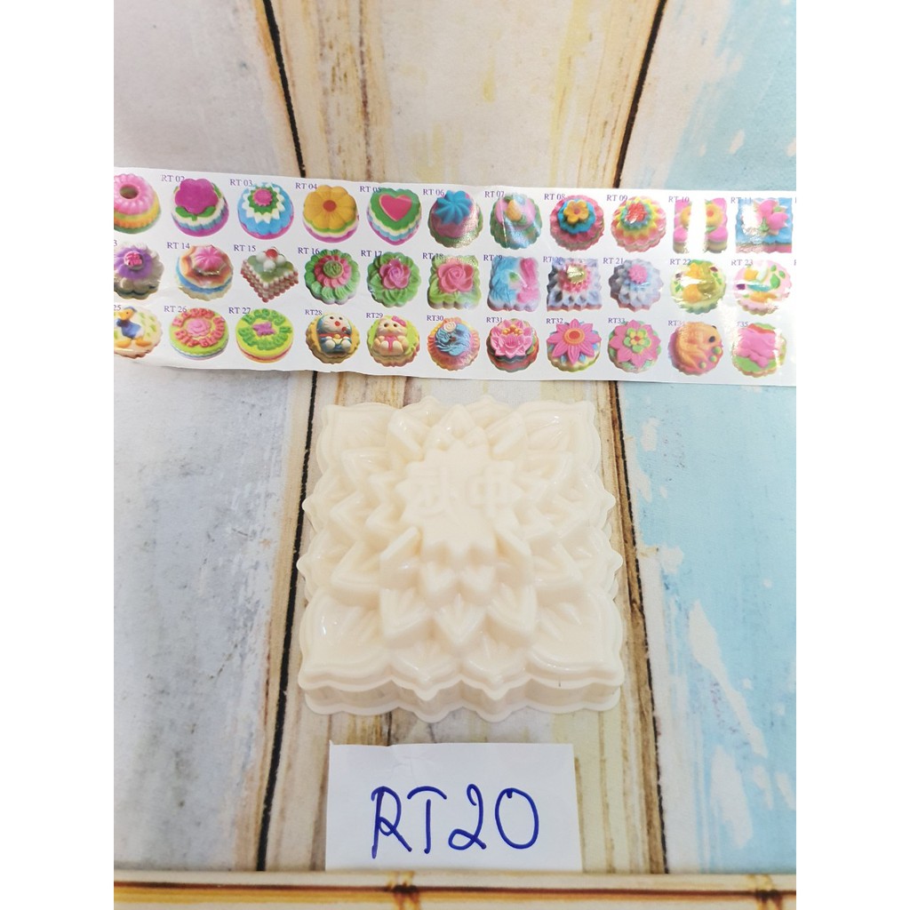 Khuôn rau câu VT MS20 ⚡ CAO CẤP ⚡ khuôn làm rau câu nhỏ gọn dễ dàng vệ sinh