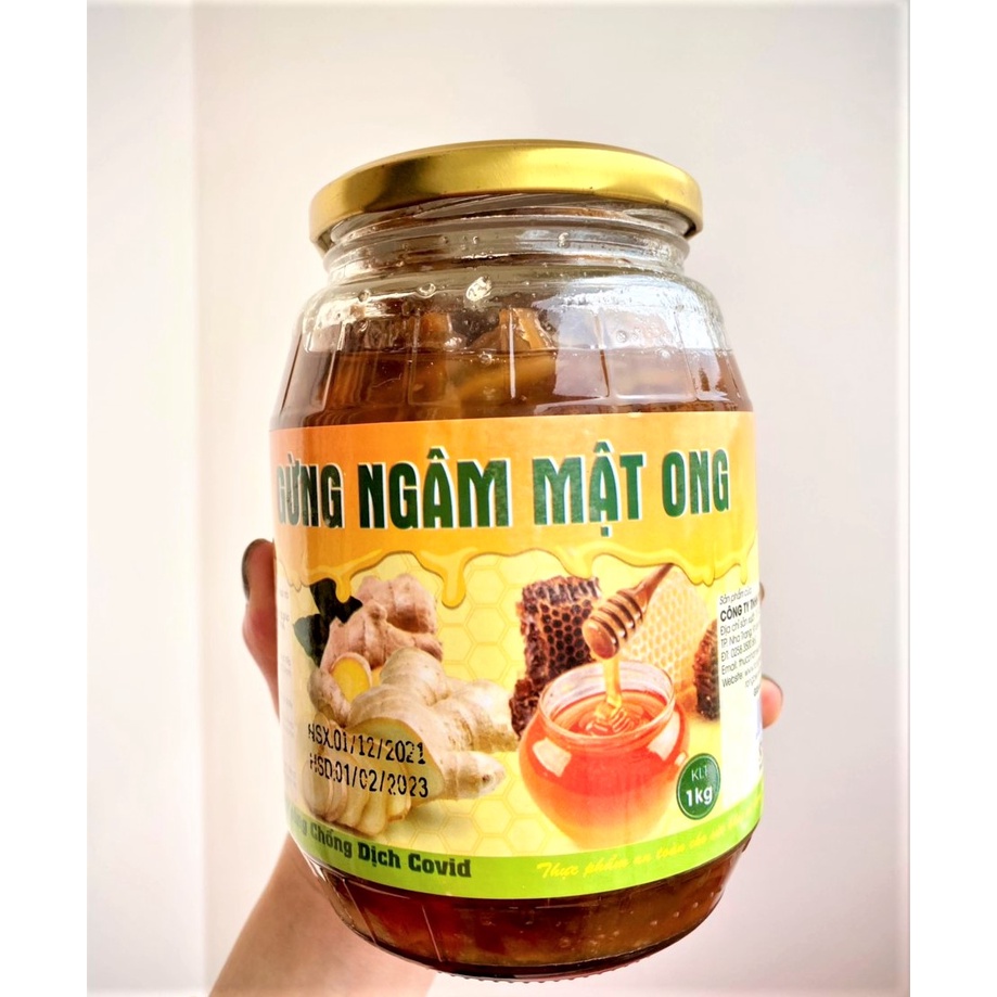 [SALE MỞ BÁN] Gừng Ngâm Mật Ong Sea Việt 1kg