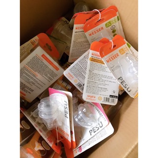 ❤️🍒 [CHÍNH HÃNG] Núm ty Wesser cổ rộng size S/M/L/+ 💋😱