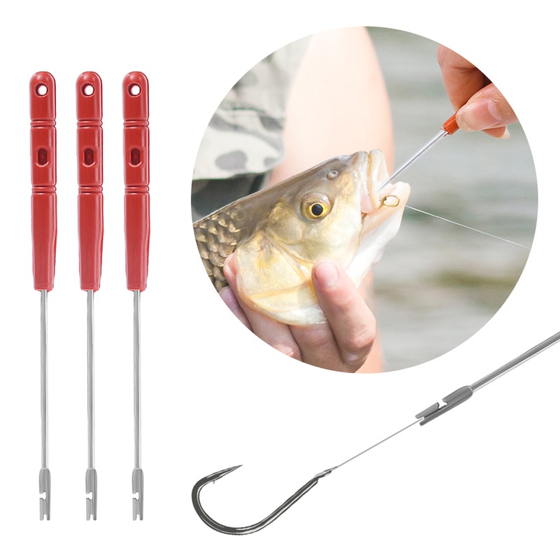 Set 1/2 Dụng Cụ Hỗ Trợ Tháo Gỡ Móc Câu Cá Siêu Nhanh Chóng Tiện Lợi