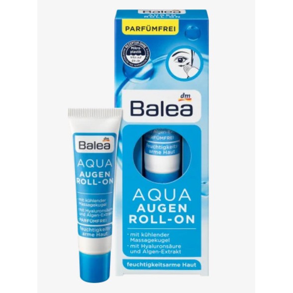 Kem dưỡng mắt Balea Aqua Roll-on dạng lăn massage