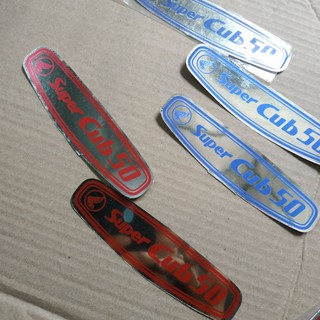 tem super cub 50 dán cốp  honda cup