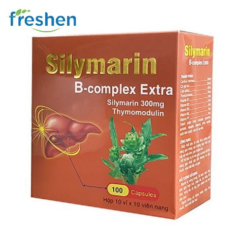 VIÊN UỐNG BỔ GAN SILYMARIN B-COMPLEX EXTRA - HỘP 100V