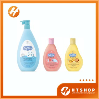 Sữa Tắm Bebble Cho Bé Từ Sơ Sinh Và Trên 1 Tuổi Chai Vòi 400ml Và 250ml