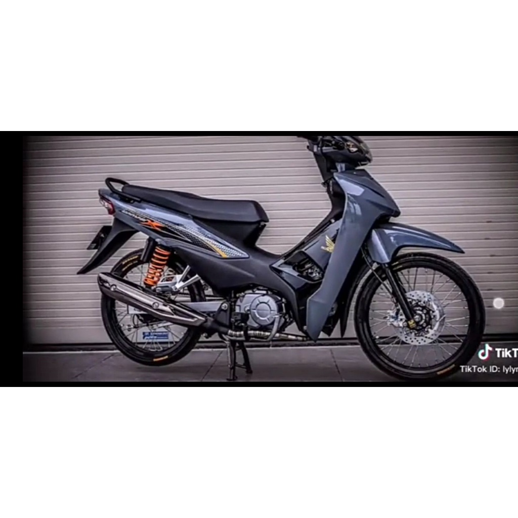 Tem trùm xe wave xám xi măng, Độ Team Xe Decal Đẹp Giá Rẻ