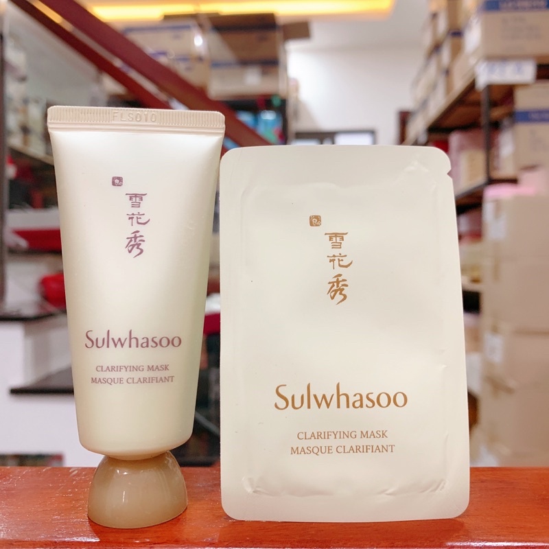 NEW - 1 gói mặt nạ lột sâm chứa đầy thảo dược quý hiếm Sulwhasoo 3ml