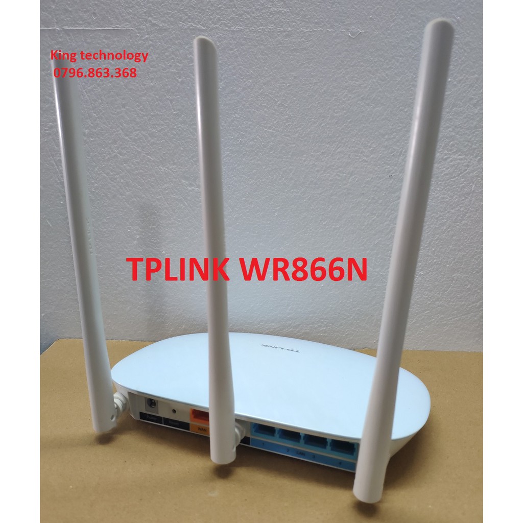 Bộ phát wifi 3 râu tốc độ cao 450Mbps XUYÊN TƯỜNG