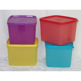 BỘ HỘP TRỮ MÁT SMALL SQUARE ROUND SET 4 Tupperware