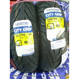 VỎ XE MÁY MICHELIN 110/70/11 CITY GRIP dùng cho dòng xe như Vespa......