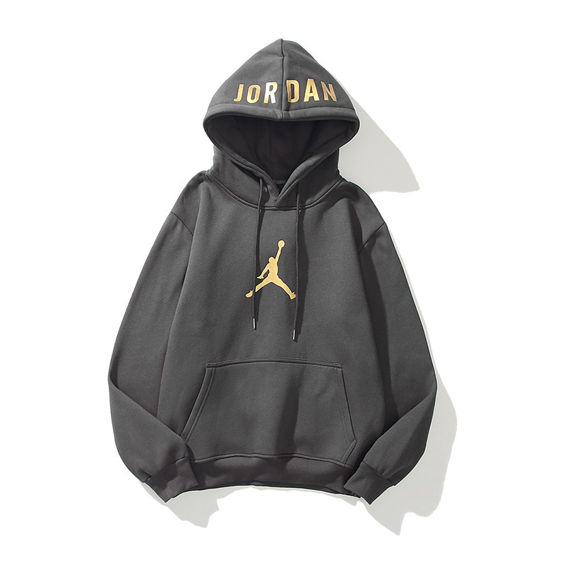 Áo hoodie tay dài bằng cotton phối nhung phong cách thể thao thời trang cho nam và nữ