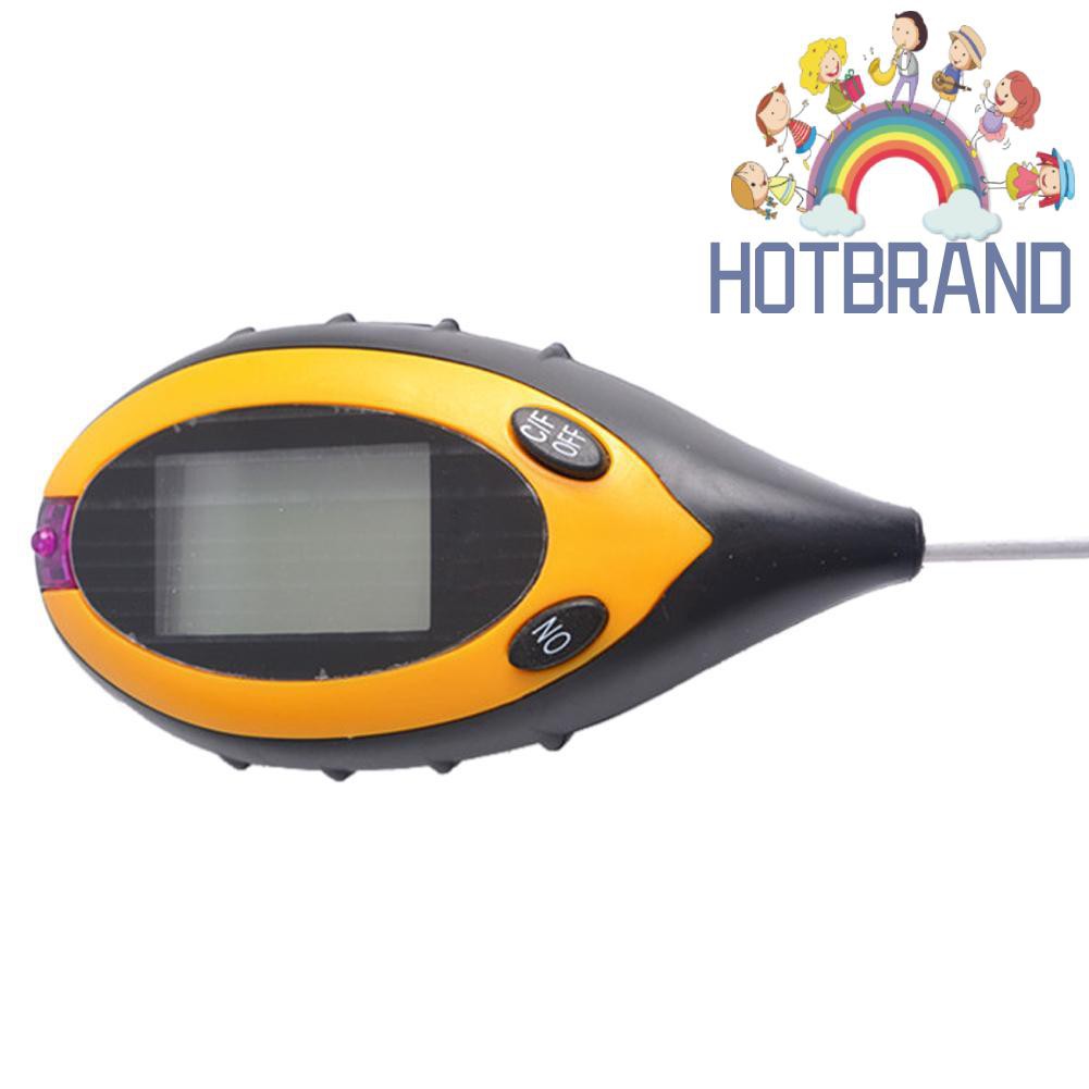 Máy Đo Độ Ẩm, Nhiệt Độ Ánh Sáng 4 Trong 1 Màn Hình Lcd Cho Đất Trồng Cây