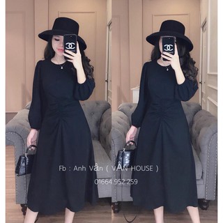 Váy nhúm tay bồng cực xinh