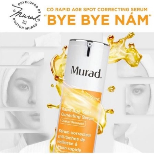 Serum dưỡng trắng da giảm thâm mụn nám và đốm nâu Murad Rapid Age Spot Correcting Serum - licyhouse