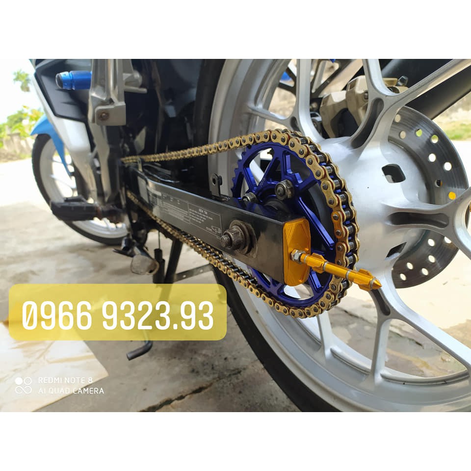 Sên Vàng Phốt Cao Su DID 428VIX SEALED CHAIN GOLD T-ring 136L Chính Hãng DID Thailand