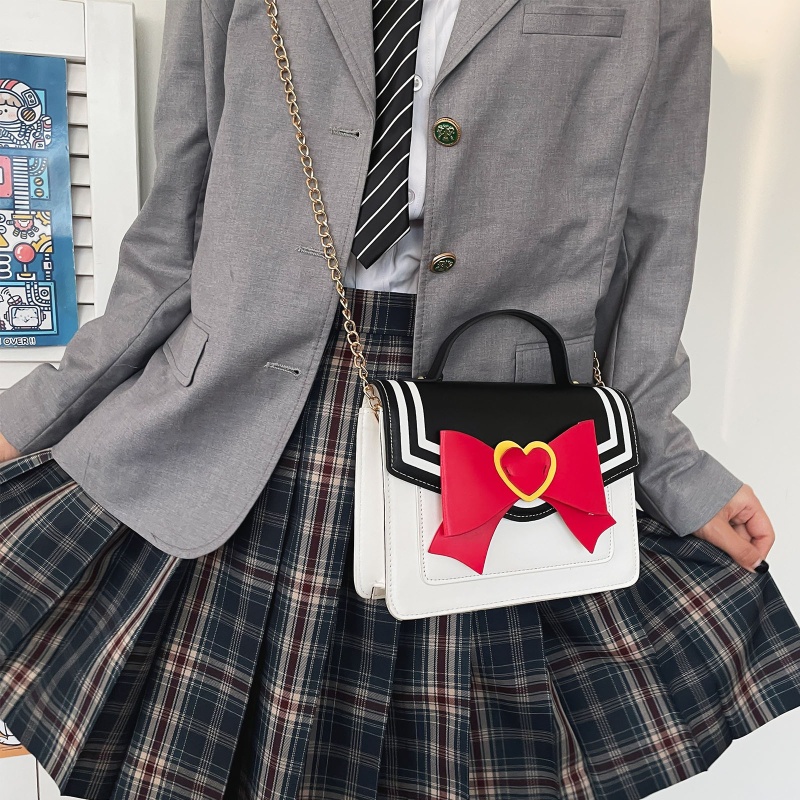 Túi Xách Da PU Đeo Chéo Phong Cách Lolita