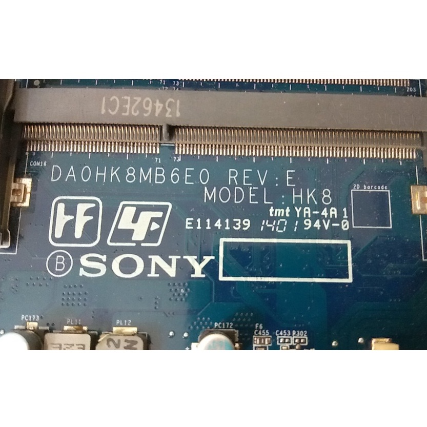 mainboard laptop sony SVF142C1ww core i3 HK8