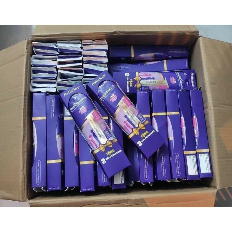 Sữa PediaSure dạng gói 48,6g siêu tiết kiệm và tiện lợi, hương vani