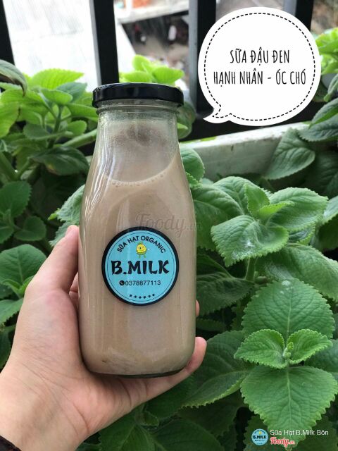 Chai sữa hạt thủy tinh 310ml nắp thiếc | BigBuy360 - bigbuy360.vn