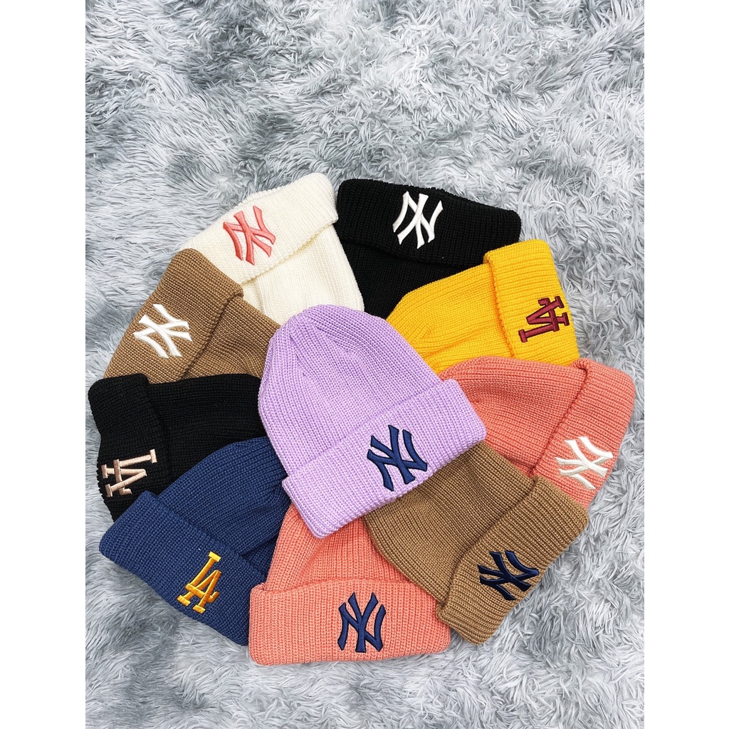 Mũ Len NY Basic Unisex ⚡️ Hàng Xuất Xin ⚡️ Thời Trang Siêu Đẹp