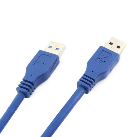 Cáp USB 2 đầu đực 3.0 dài 60Cm mét màu xanh chất lượng tốt VNET