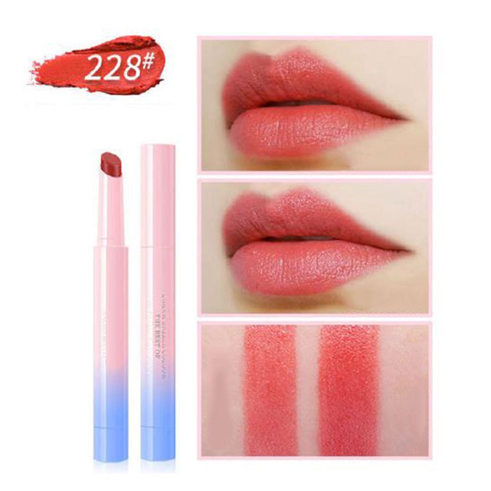 Son thỏi lâu trôi thiết kế nhỏ gọn xinh xắn cho nữ nhiều màu tuỳ chọn son bóng | BigBuy360 - bigbuy360.vn