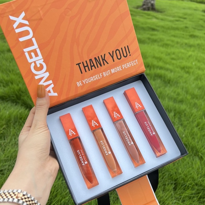 Son Kem Siêu Lì ANGELUX 2022, Công nghệ Màng Khóa Chống Thấm, Chống Trôi Mới Số 1 Việt Nam