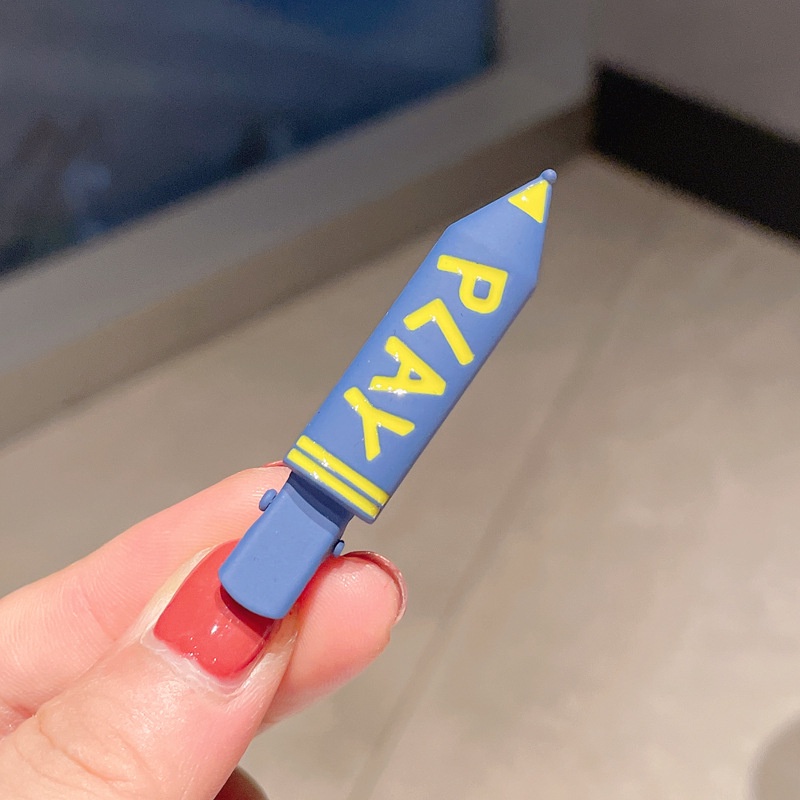 Kẹp tóc thiết kế kiểu dáng bút chì độc đáo cho bé gái