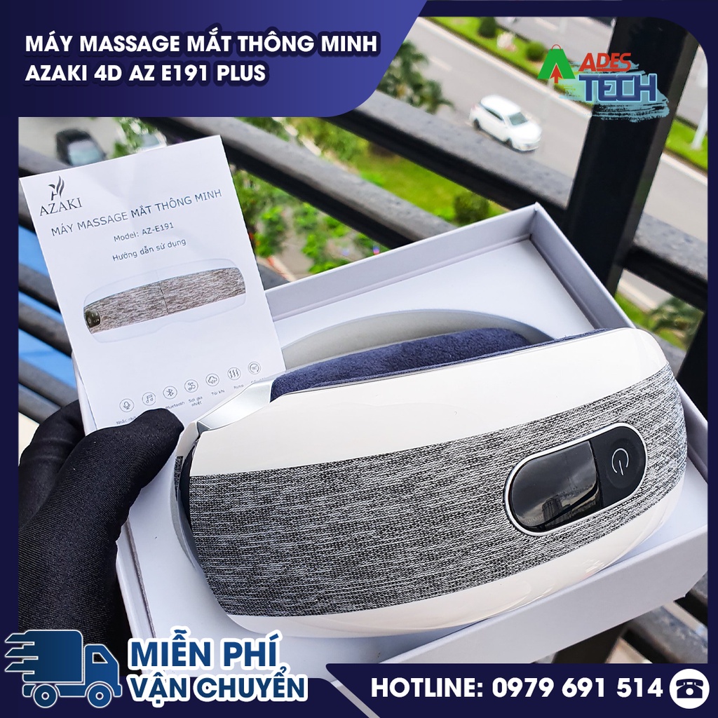 Máy Massage Mắt Thông Minh AZAKI 4D AZ E191 Plus