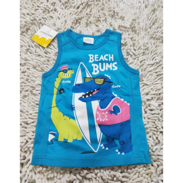 (2-6 tuoi)áo phông ba lỗ bé trai