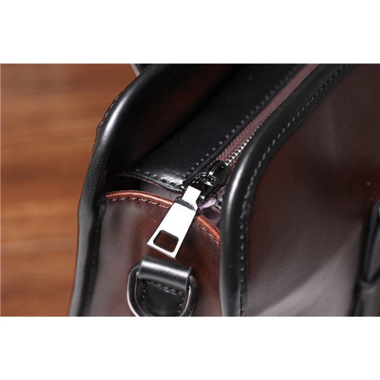 Túi xách tay bằng da thiết kế giản dị thời trang dành cho nam | BigBuy360 - bigbuy360.vn