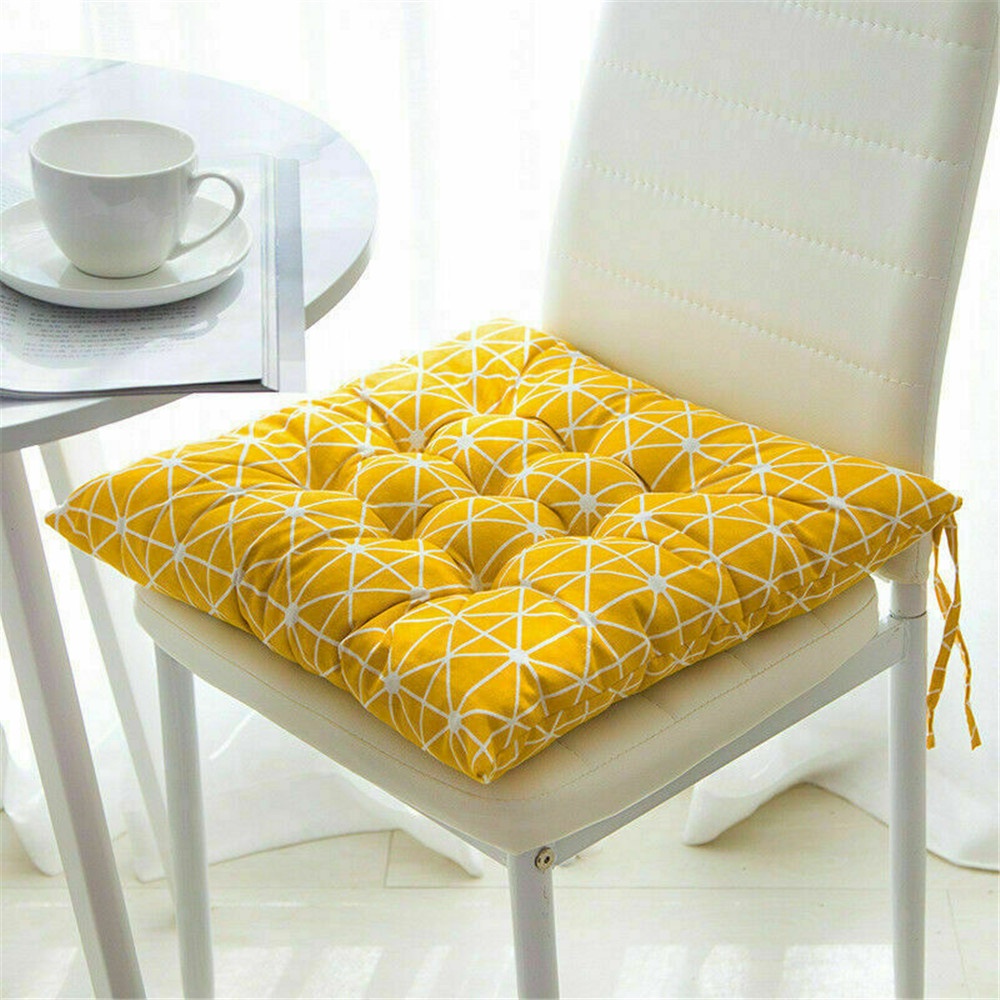 Đệm lót ghế ngồi bằng vải lanh cotton 40*40cm