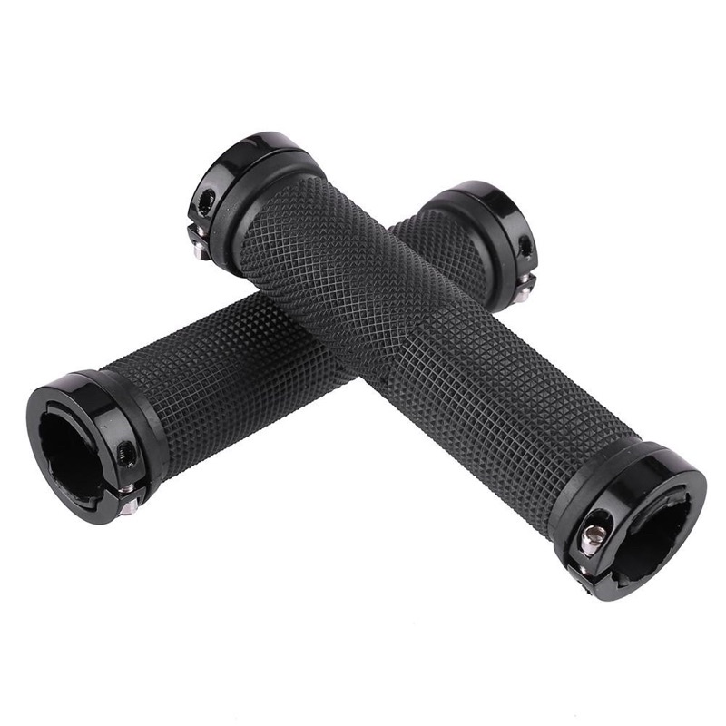 Tay nắm xe đạp địa hình thể thao 2 khóa chết hợp kim nhôm chuyên dụng