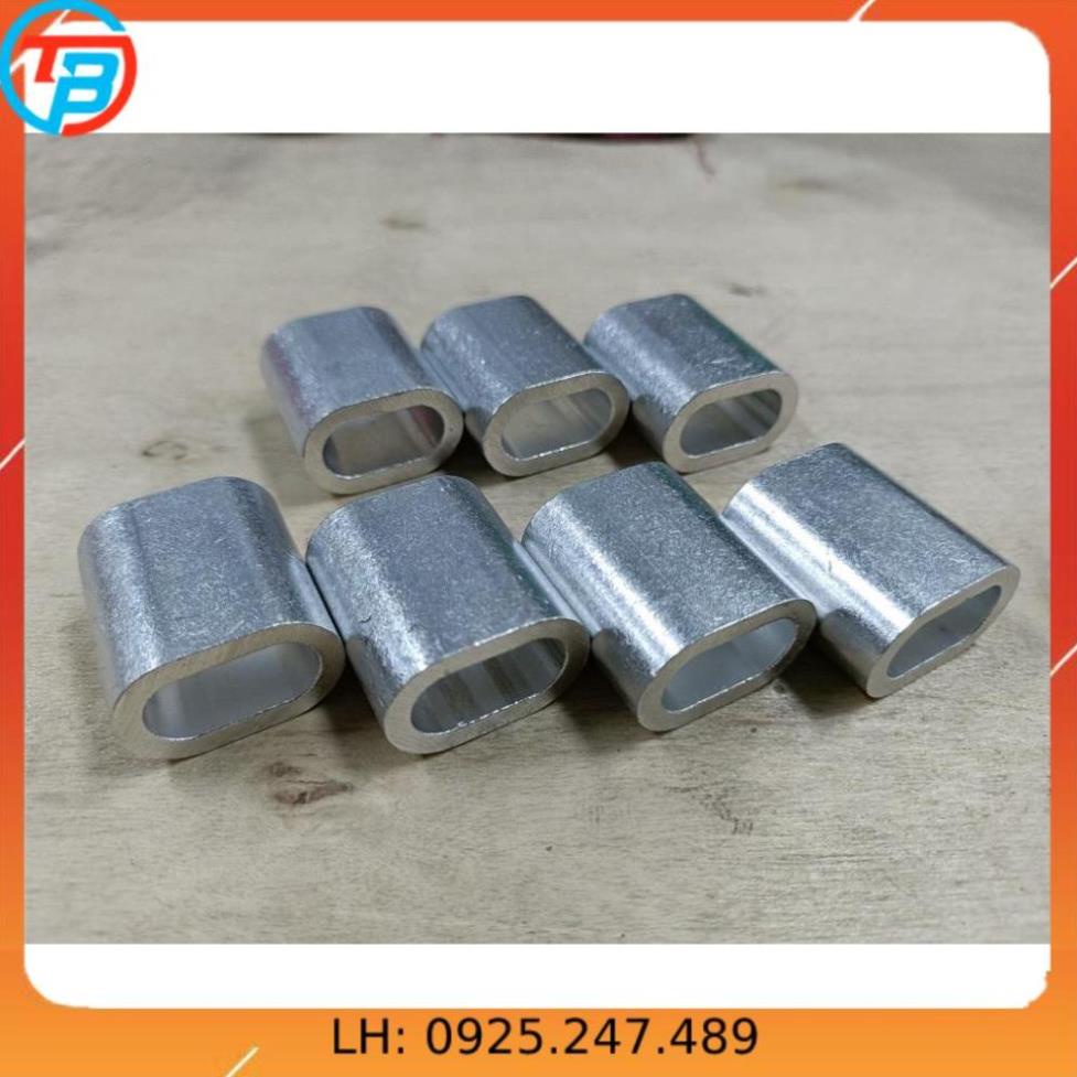 Cốt nhôm đầu nhôm khóa dây cáp[ Phi 8mm ] CÁP THÉP Thái Bình VinàN