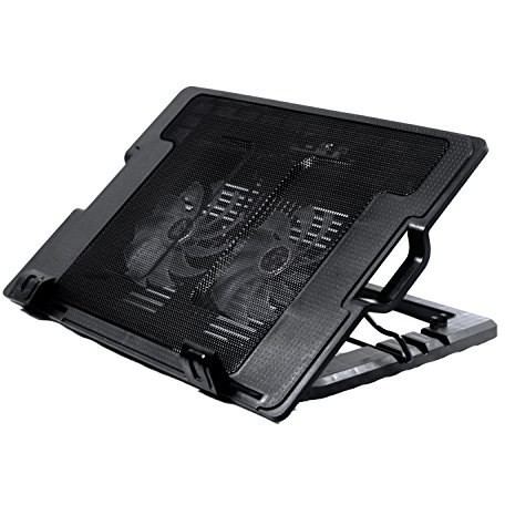 Đế tản nhiệt laptop 2 fan có led COOLING PAD N182