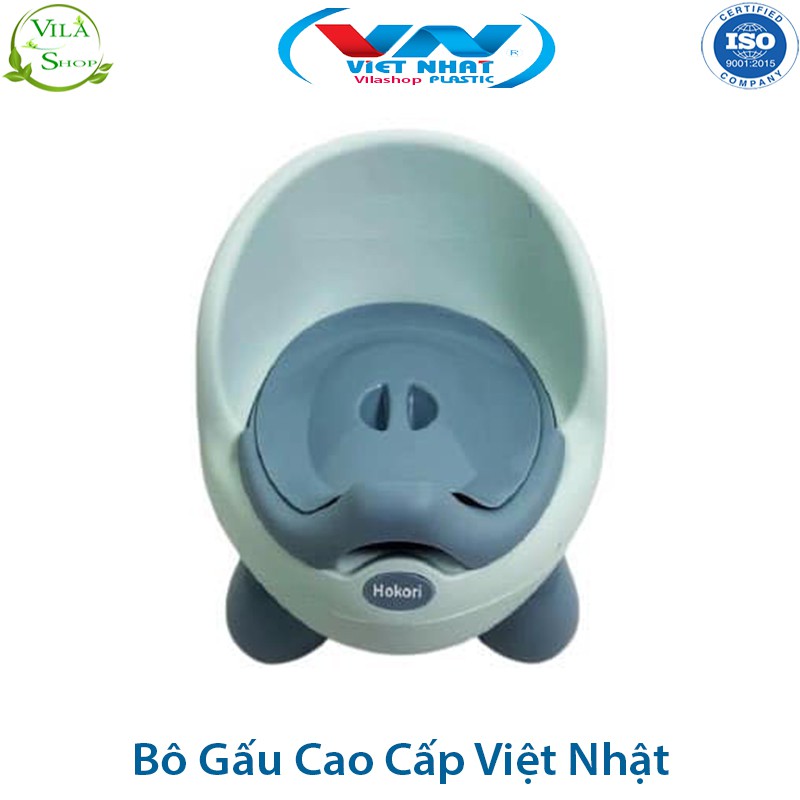 Bô Trẻ Em, Bô Nhựa Cho Bé HOKORI Việt Nhật, Cấu Tạo Nhựa Cao Cấp Chắc Chắn - Chống Trơn Trượt