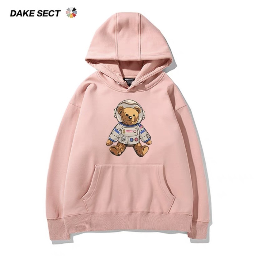 Áo khoác hoodies in hình gấu, ấm áp, thời trang. | BigBuy360 - bigbuy360.vn