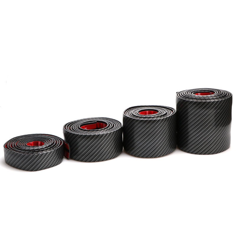 Miếng dán 3D carbon trang trí dài 1 met
